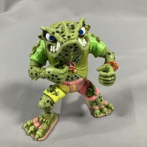 Vintage TMNT Teenage Mutant Ninja Turtles Napoleon Bonafrog Figure 1989 Playmate